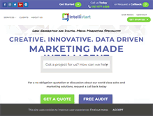 Tablet Screenshot of intellistart.co.uk